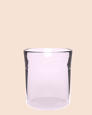 { PINK GLASS } REPLACEMENT GLASS - MiniLUX 6oz