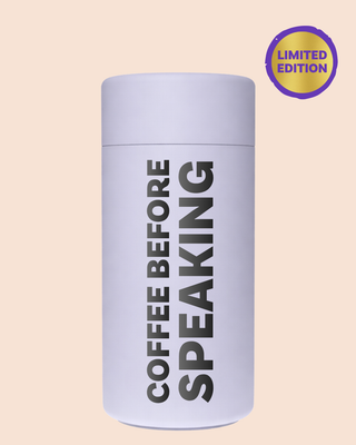 STATEMENT EDIT I PERIWINKLE - Stainless Steel Reusable Cup 12oz