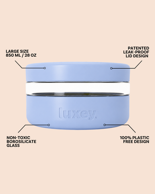 LUNCH BOWL – Reusable Glass Lunch Container { SECONDS }