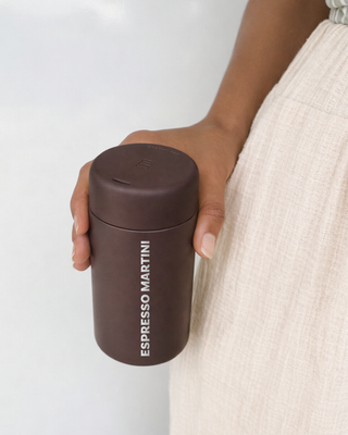 COFFEE ORDER CUP I CACAO - Stainless Steel Reusable Cup 12oz