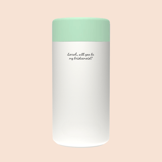 WILL YOU BE MY BRIDESMAID? – Custom Engraved Stainless Steel Cup {OAT MILK}