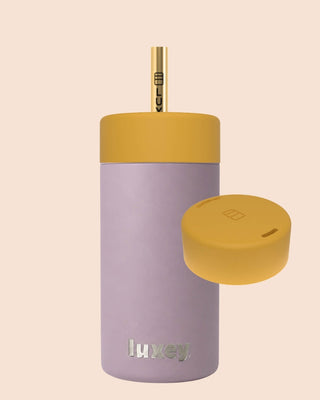 {PRE ORDER} MOON FLOWER - Duo Switch Stainless Steel Cup 12oz