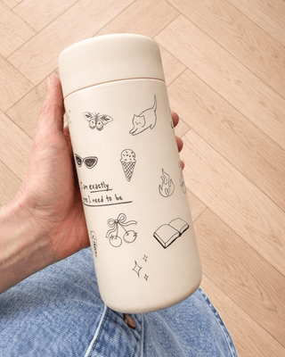 THE STORY CUP – MYLK I Stainless Steel Reusable Cup 12oz