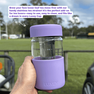 {PREORDER} ORIGINAL -  Reusable Glass Coffee Cup 12oz