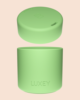 DISCO LIME I Lid & Base 2-Piece Set - Fits Mini, Regular & Original Glass Cups