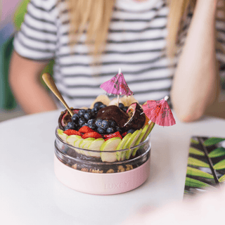 LUNCH BOWL – Reusable Glass & Silicone Lunch Container