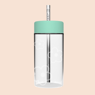 LIMITED EDITION FLOWER STUDIO TUMBLER - Reusable Glass Iced Drinks Cup