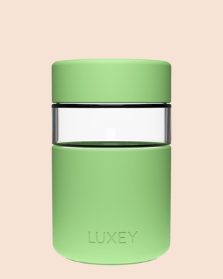 DISCO LIME - Regular Reusable Coffee Cup 8oz