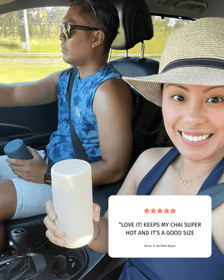 POMEGRANATE – Stainless Steel Reusable Cup 12oz