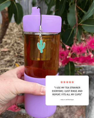 SIPSTEEP - Reusable Stainless Tea Strainer