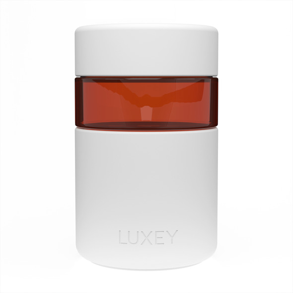 BRIGHT WHITE - Limited Edition Amber Glass RegularLUX 8oz