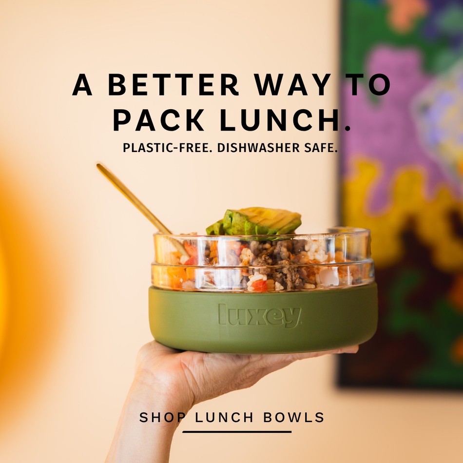 Reusable Glass & Stainless Steel Coffee and Smoothie Cups – LUXEY CUP