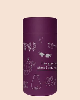 THE STORY CUP - WINE I Stainless Steel Reusable Cup 12oz