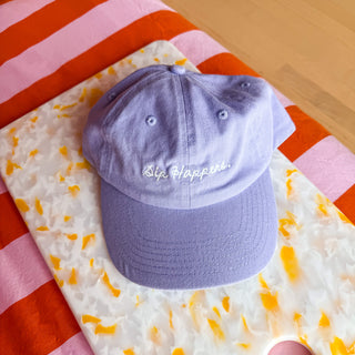 Luxey Signature Canvas Cap - Sip Happens.