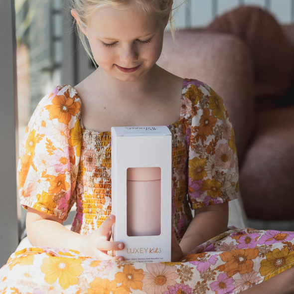 PINK SALT - Kids Stainless Steel Smoothie Cup