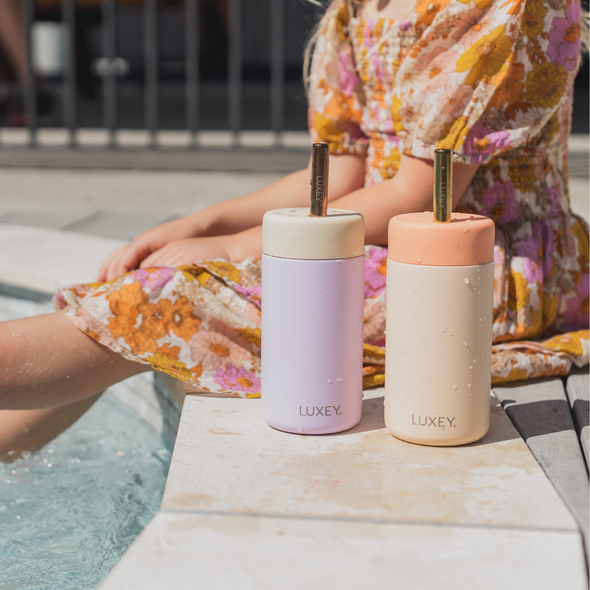 ROSÉ & PEACH - Stainless Steel Smoothie Cup