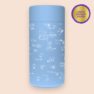 BLUE LOTUS ♥︎ Keepsake Sips - Stainless Steel Reusable Cup 12oz