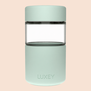 ORIGINAL -  Reusable Glass Coffee Cup 12oz