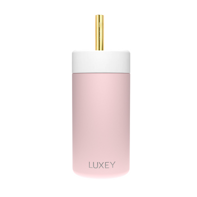 WHITE & PINK SALT - Stainless Steel Smoothie Cup