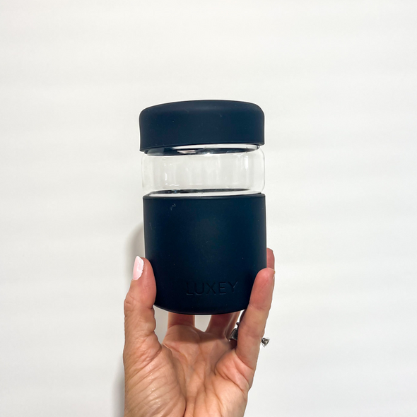BLACK - Regular Reusable Coffee Cup 8oz