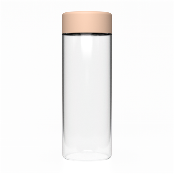 LARGE PANTRY CANISTER - PEACH