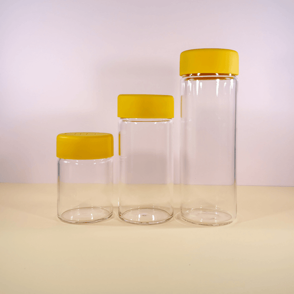 PANTRY CANISTER SET - MUSTARD