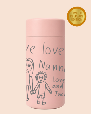 PINK CLAY ♥︎ Keepsake Sips - Stainless Steel Reusable Cup 12oz