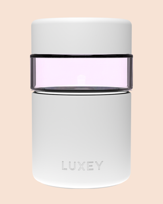 { PINK GLASS } SNOW WHITE - Regular Reusable Coffee Cup 8oz