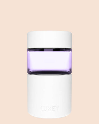 PURPLE GLASS ORIGINAL - Reusable Glass Coffee Cup 12oz