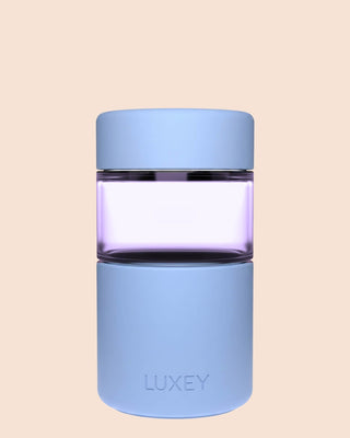 PURPLE GLASS ORIGINAL - Reusable Glass Coffee Cup 12oz