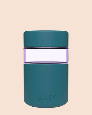 PURPLE GLASS REGULAR - Reusable Glass Coffee Cup 8oz