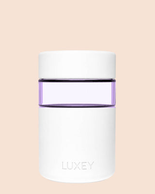 PURPLE GLASS REGULAR - Reusable Glass Coffee Cup 8oz