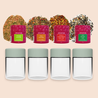 SPICE KEEPER BOX - Spice Mixes & Storage Gift Set