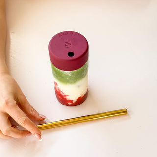 STUDIO TUMBLER - Reusable Glass Iced Drinks Cup I STANDARD