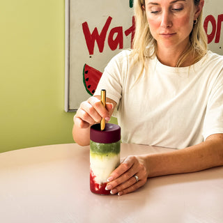 STUDIO TUMBLER - Reusable Glass Iced Drinks Cup I STANDARD