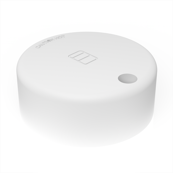 SECONDS BRIGHT WHITE - Large Cold Drink Lid