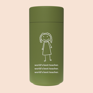 WORLD'S BEST TEACHER - Stainless Cup 12oz