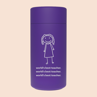 WORLD'S BEST TEACHER - Stainless Cup 12oz