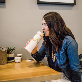 WHITE I LARGE BASE - Fits Middy Cups