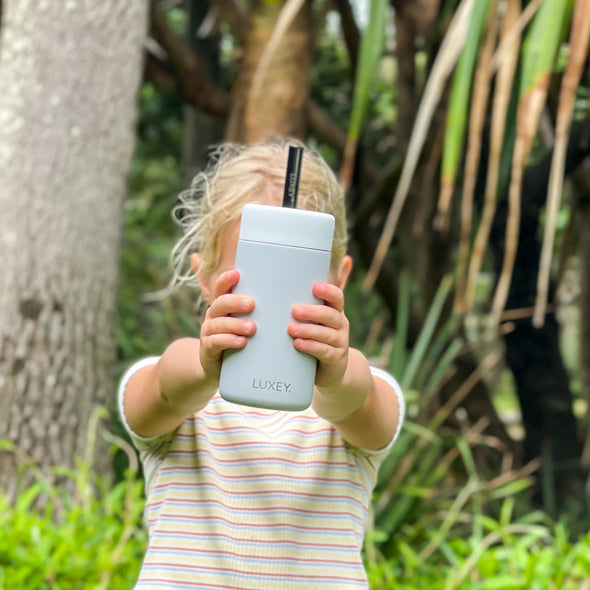 GRAY - Kids Stainless Steel Smoothie Cup