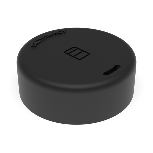 BLACK - Large Hot Drink Lid