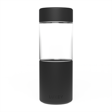 Black Middle Child Luxey Cup ( Up to 16oz) Large Reusable Glass Coffee Cup