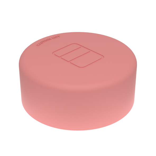 CORAL RED - Large Sealed Lid