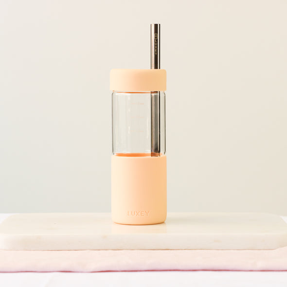 ROSE GOLD STAINLESS STRAWS