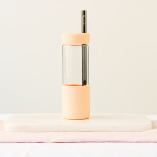 REUSABLE STAINLESS STEEL STRAWS - BLACK