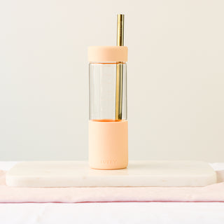 REUSABLE STAINLESS STEEL STRAWS - GOLD